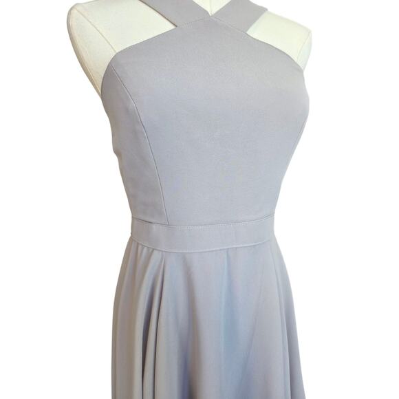 LULU'S Forevermore Grey Skater Dress - Picture 6 of 8